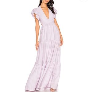 Sabina Celia Dress in Lilac - Maxi, Small